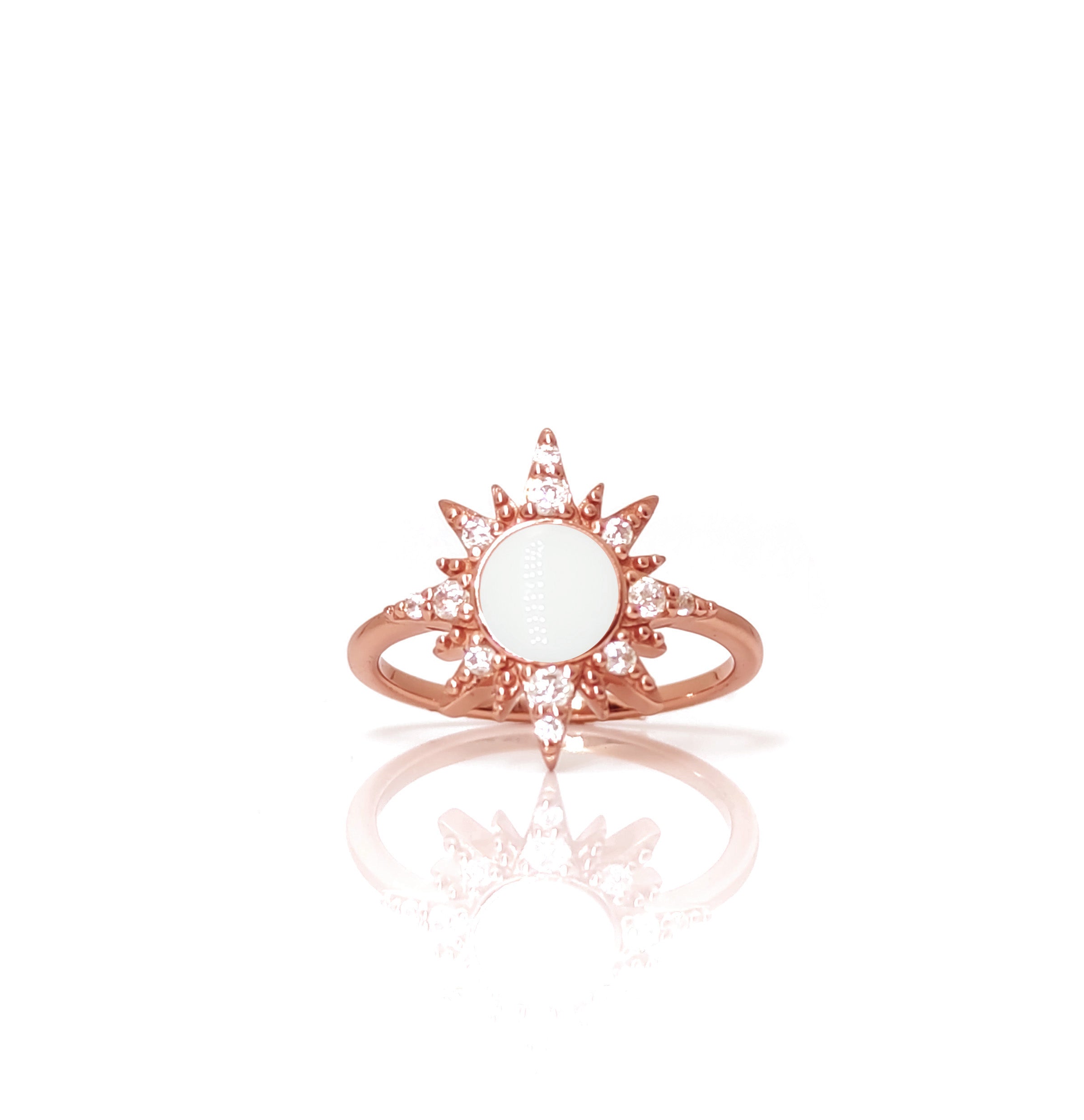 Gloria Excelsis Breast Milk Ring - Sterling Silver Keepsake Jewelry for Nursing Moms - Perfect for Mother's Day, Baby Shower Gifts & Breastfeeding Mementos