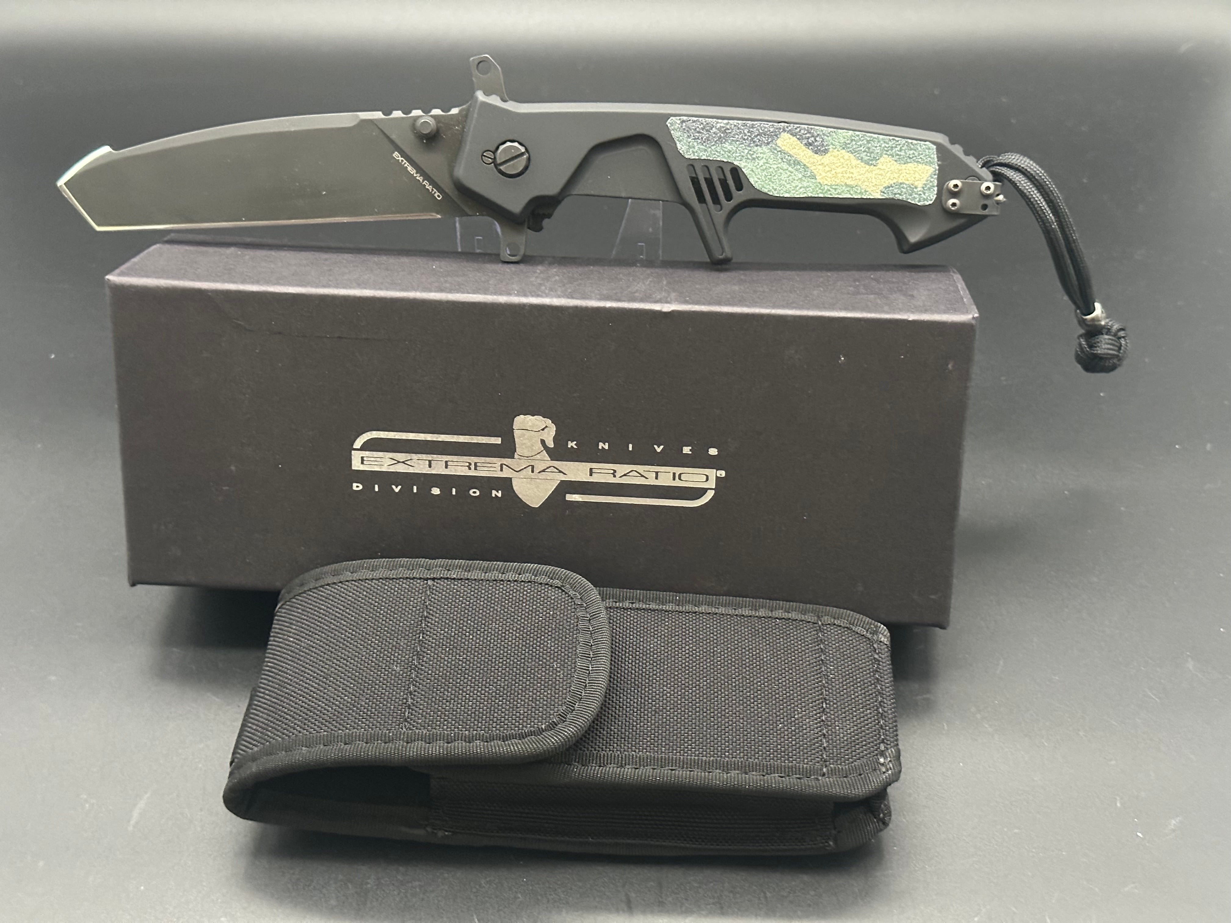 Extrema Ratio Ingredior Tanto MF3 Tactical Knife - High-Performance Fixed Blade for Outdoor Survival, Camping & Hunting | Durable Stainless Steel with Ergonomic Grip