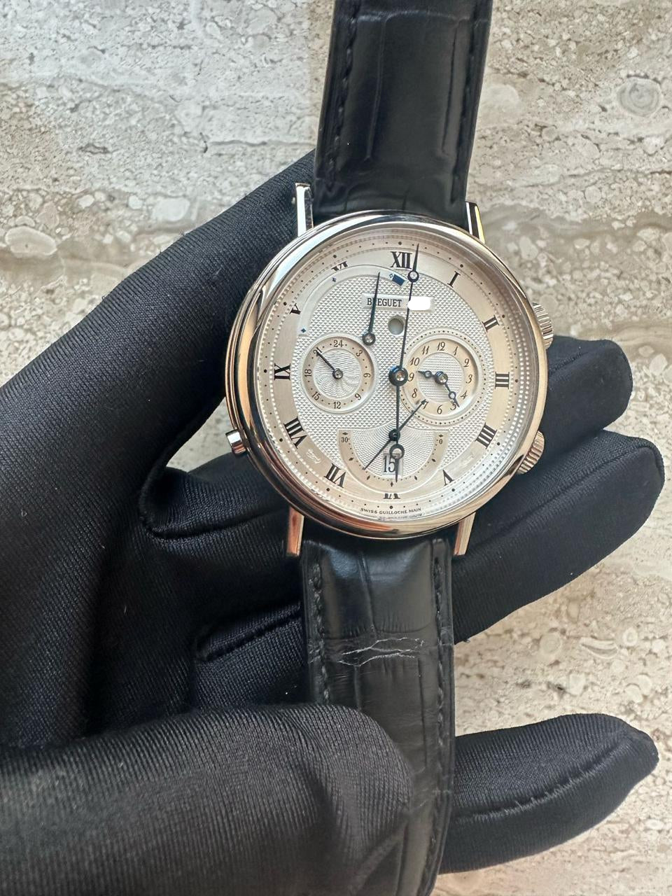 Breguet Classique Le Reveil du Tsar 18k White Gold Men's Luxury Watch - Elegant Dress Watch for Business & Formal Occasions