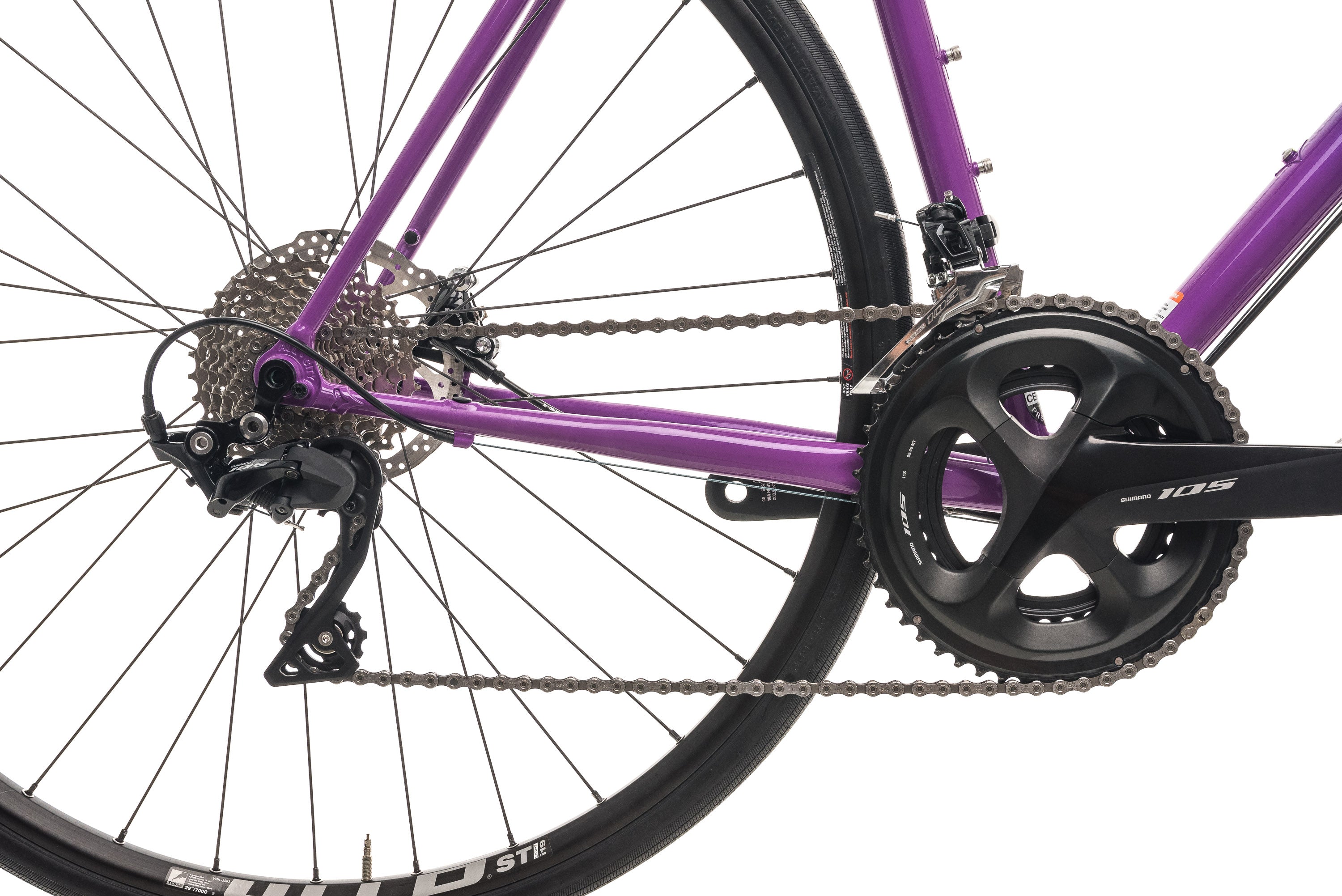 2020 All City Zig Zag Road Bike - 52cm Lightweight Aluminum Frame for Urban Commuting & Fitness Riding