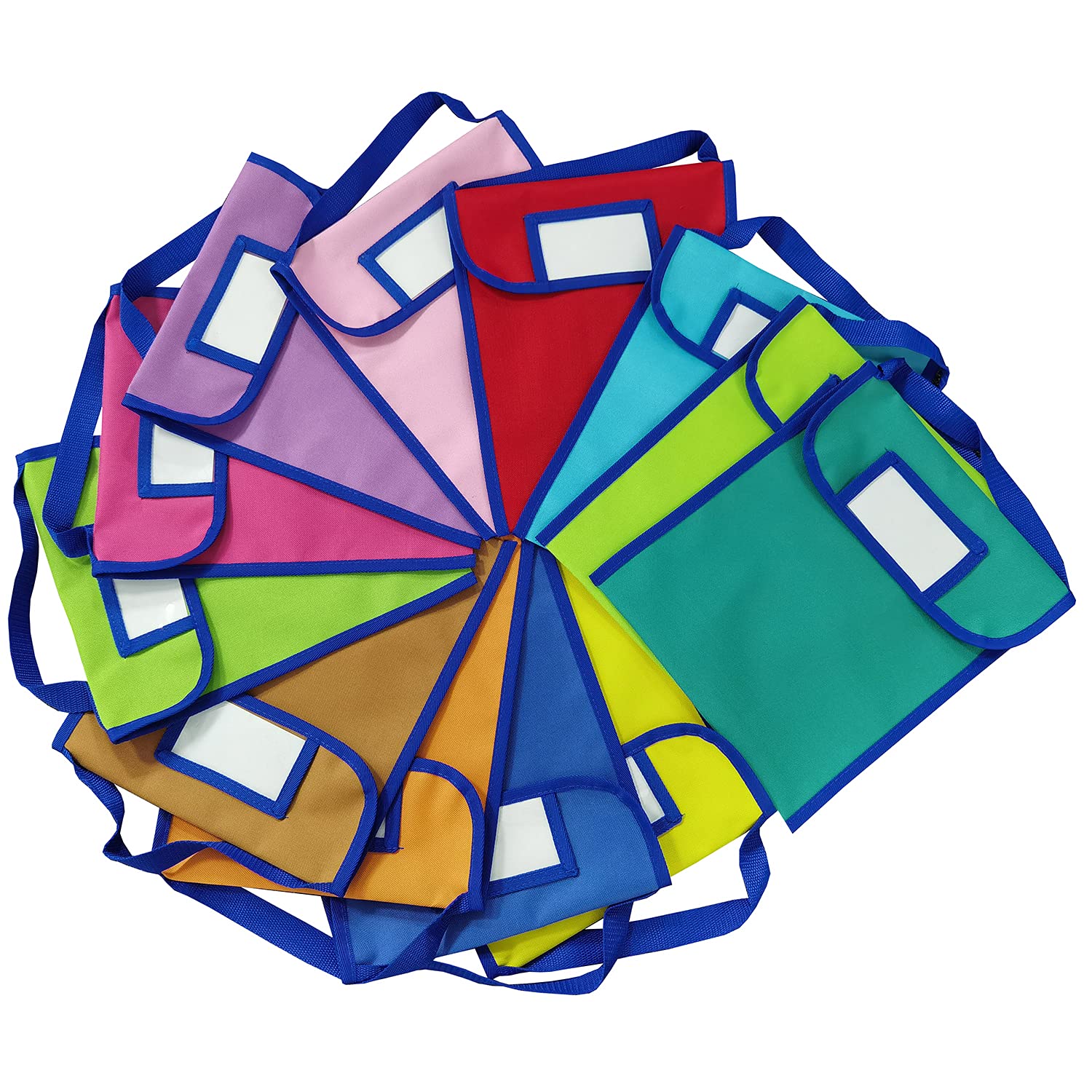 ABCKEY 12-Pack Durable Take-Home Classroom Bags for Students - Perfect for Homework, Art Projects & School Supplies Storage