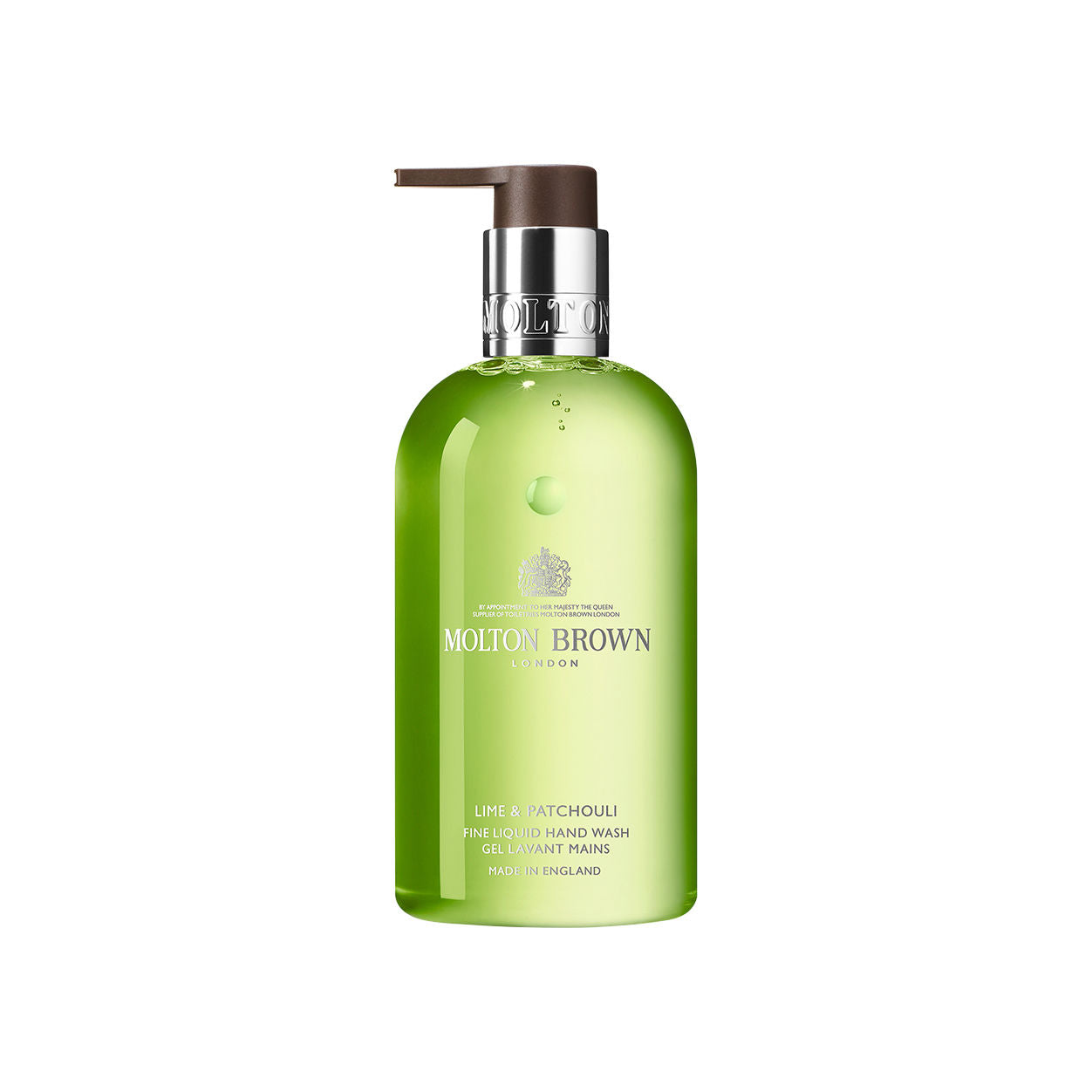 Refreshing Lime & Patchouli Scented Liquid Hand Soap - Gentle Moisturizing Formula for Kitchen, Bathroom & Guest Washrooms