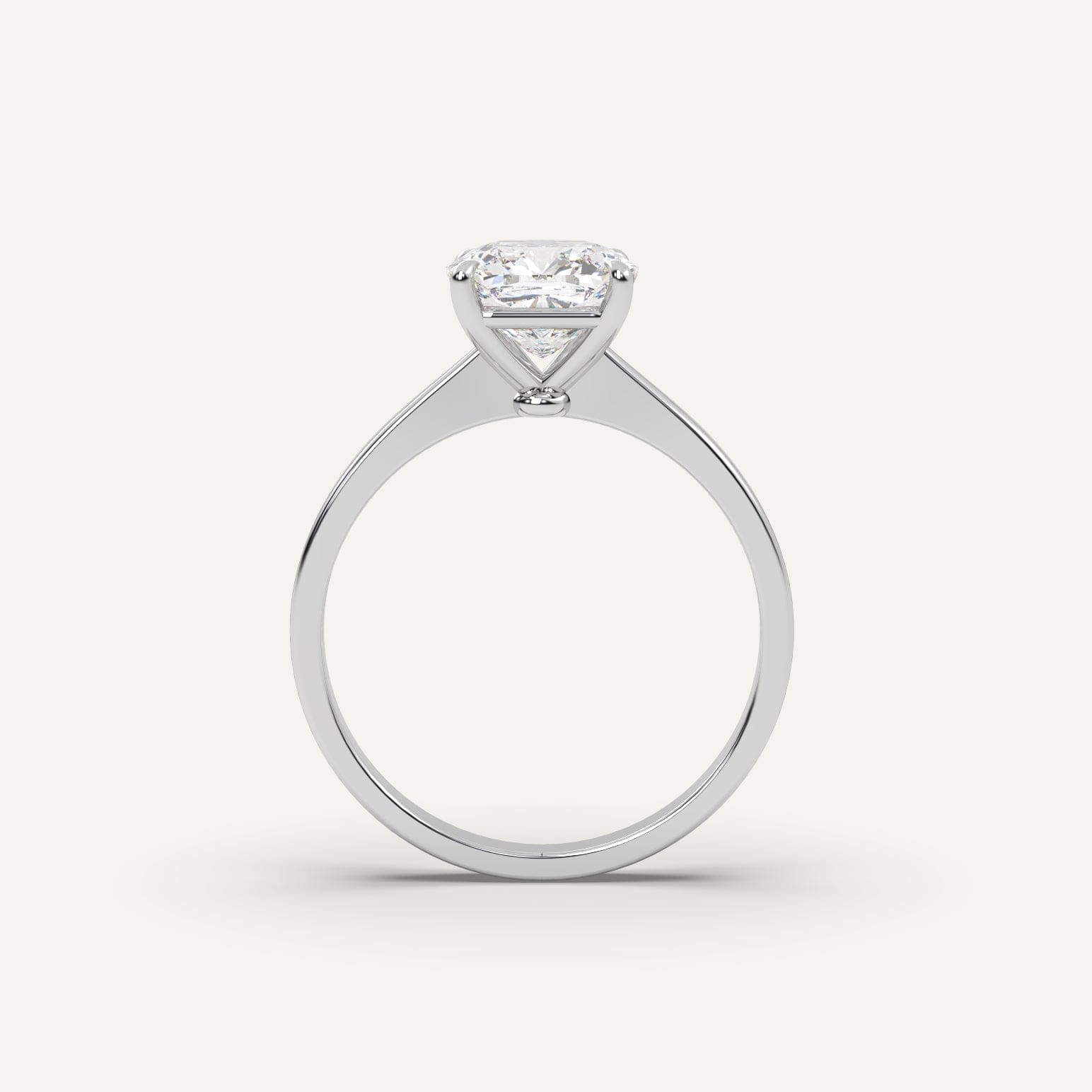 2 Carat Cushion Cut Diamond Engagement Ring - 14K White Gold Wedding Band for Women - Perfect for Proposals, Anniversaries & Special Occasions