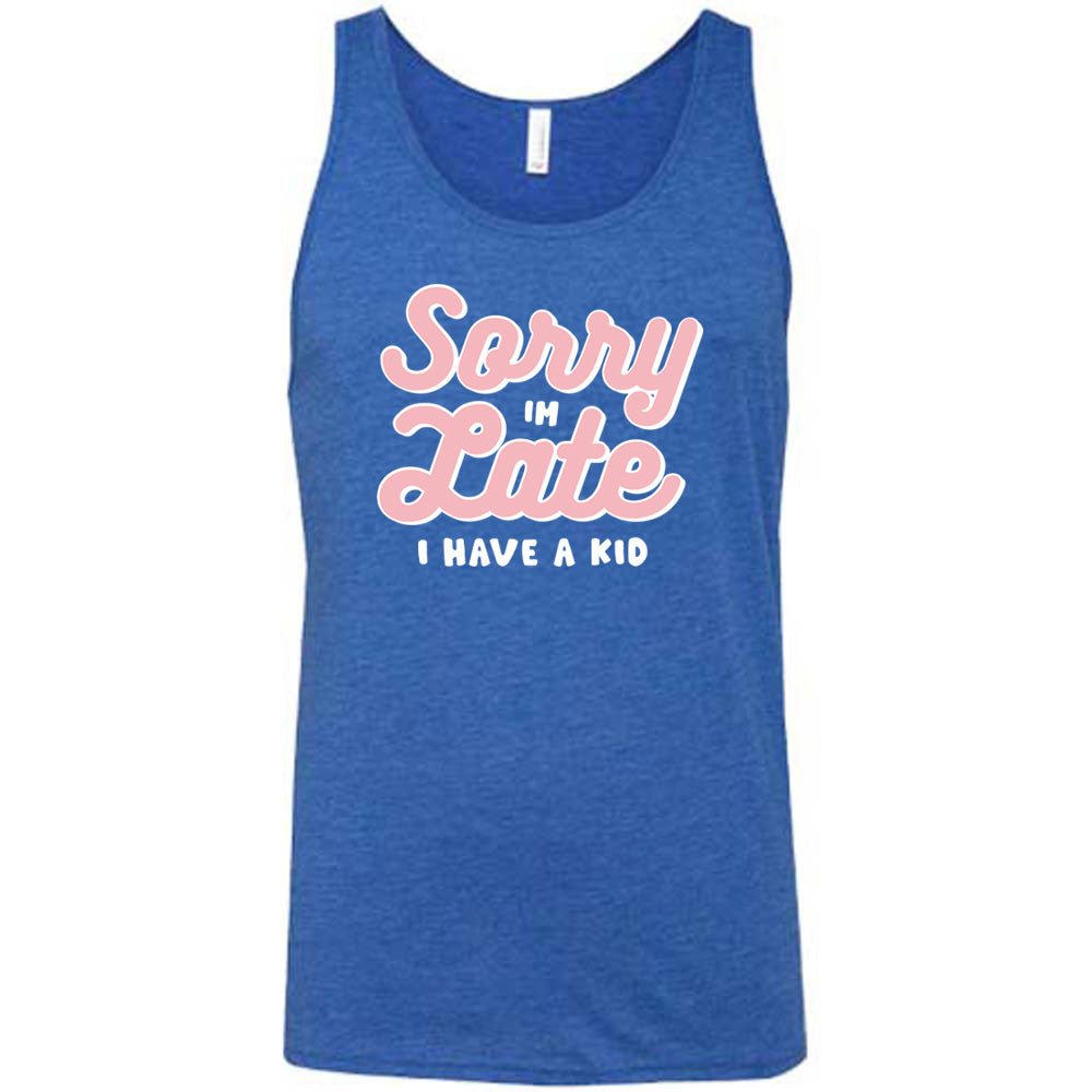 Funny Parenting T-Shirt - 'Sorry I'm Late, I Have A Kid' - Unisex Cotton Tee for Moms & Dads - Perfect for School Runs, Playdates & Family Outings