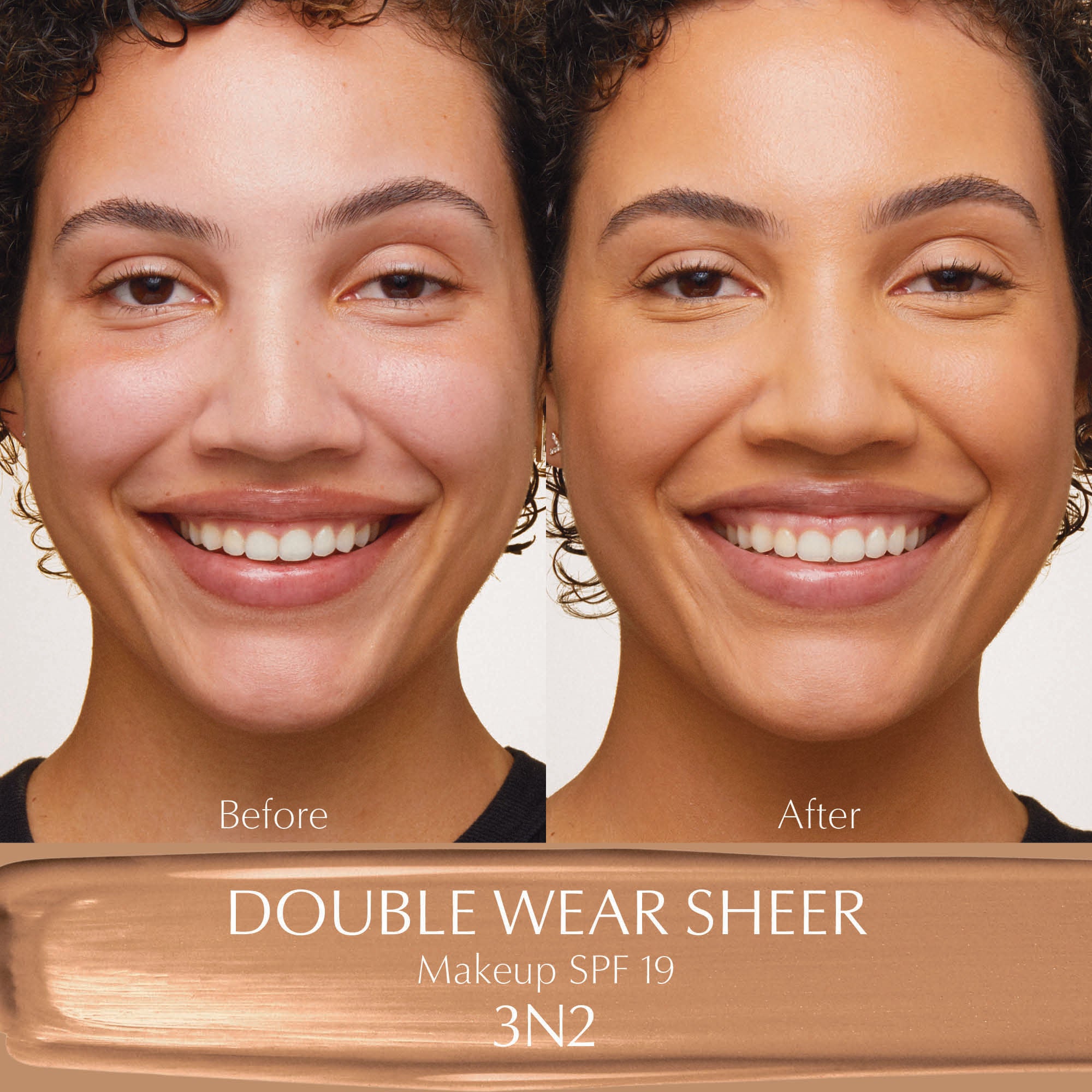 Estee Lauder Double Wear Sheer Long Wear Foundation - Oil-Free, 24-Hour Wear, Natural Matte Finish for Flawless Coverage | Perfect for Everyday Makeup, Special Occasions & Professional Use