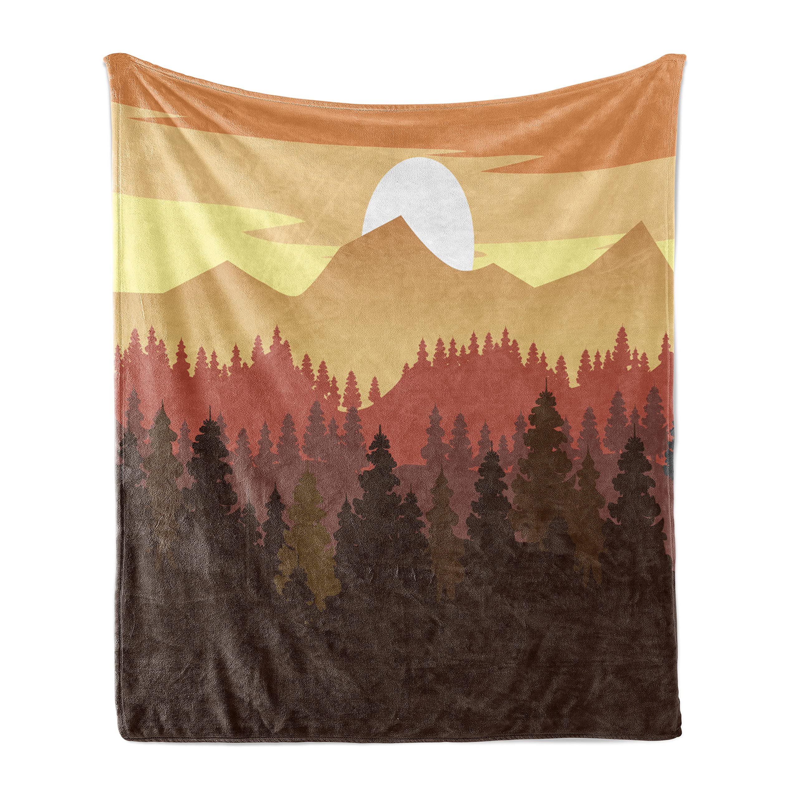 Ambesonne Flannel Fleece Throw Blanket - 60