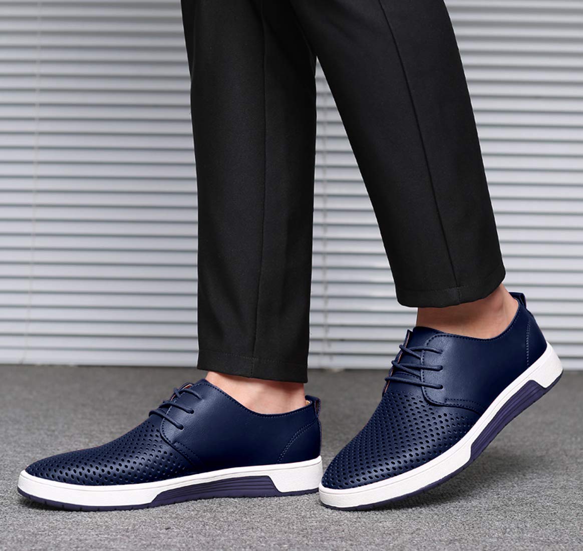 Men's Oxford Dress Shoes - Breathable Lace-Up & Slip-On Formal Sneakers for Business Casual Wear | Office, Wedding & Special Occasion Footwear