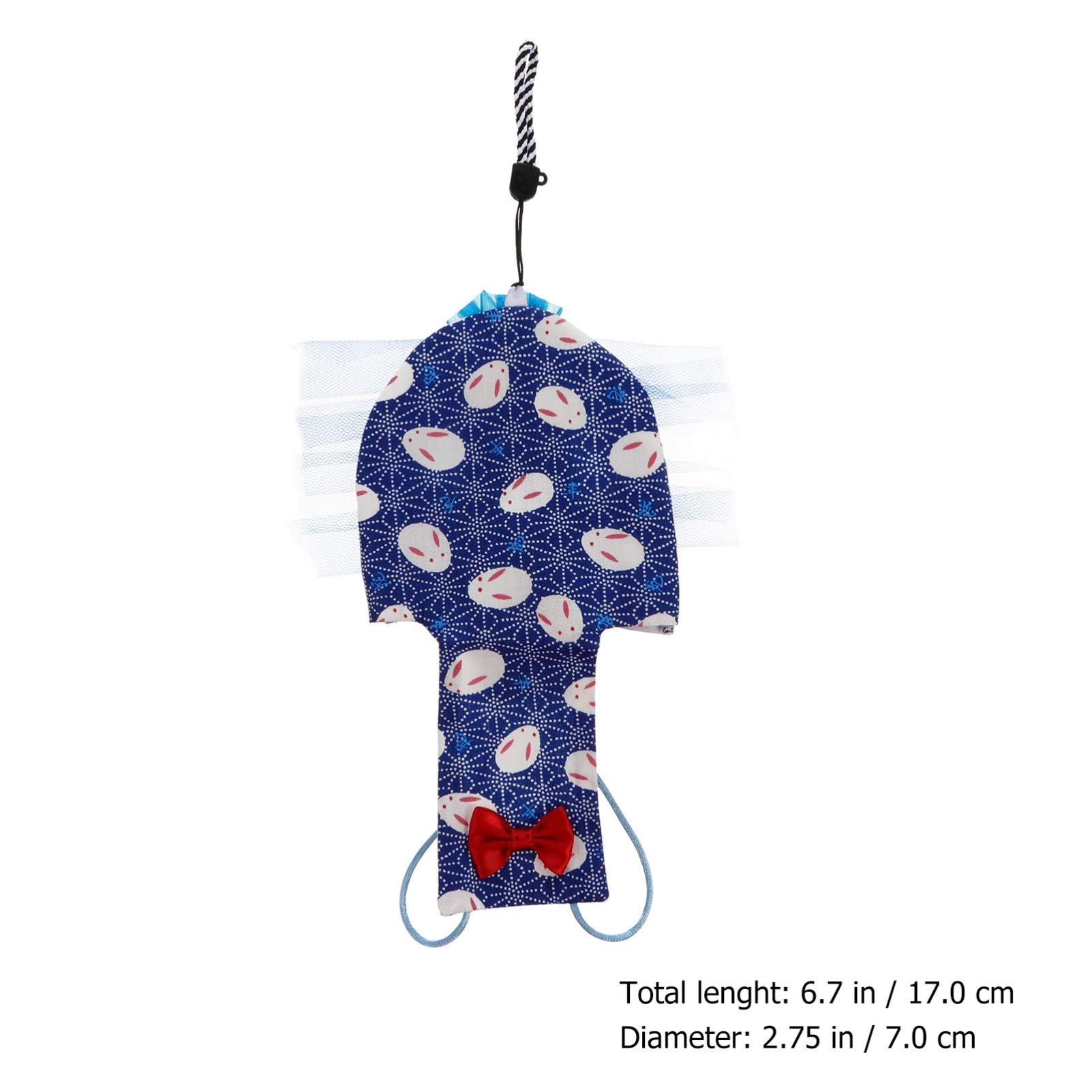 Balacoo Washable & Reusable Bird Diaper - Parrot Flight Suit, Nappy & Pet Clothes for Cockatiels, Lovebirds & Small Birds | Perfect for Travel, Training & Cage-Free Playtime