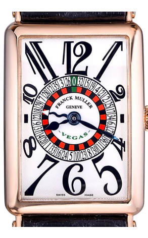 Franck Muller Long Island Vegas 18K Rose Gold Men's Luxury Watch - Perfect for Business, Formal Events & Special Occasions