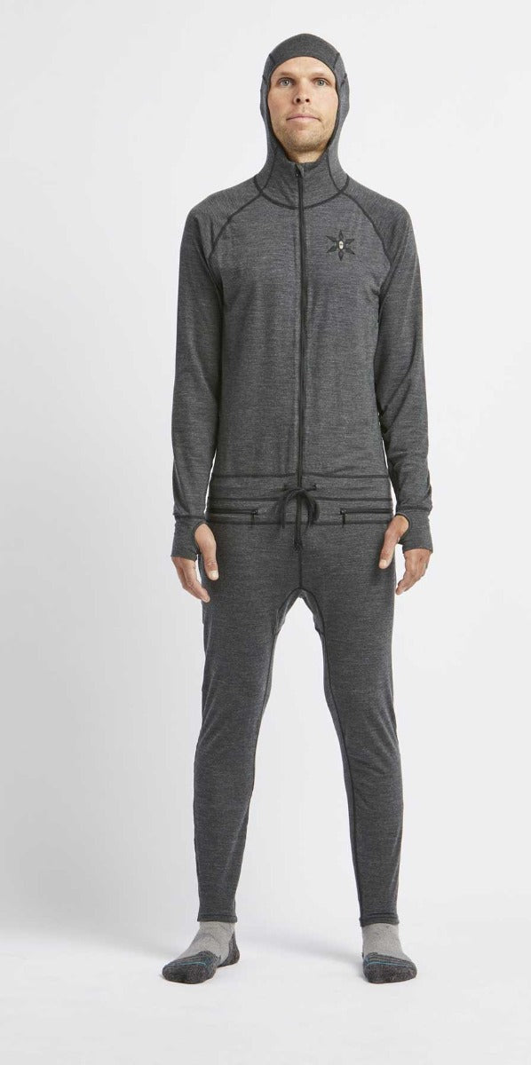 Airblaster Men's Merino Ninja Suit 2021 - Premium Thermal Base Layer for Skiing, Snowboarding & Winter Outdoor Activities
