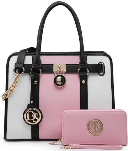 A3 Pink and White With Matching Wallet