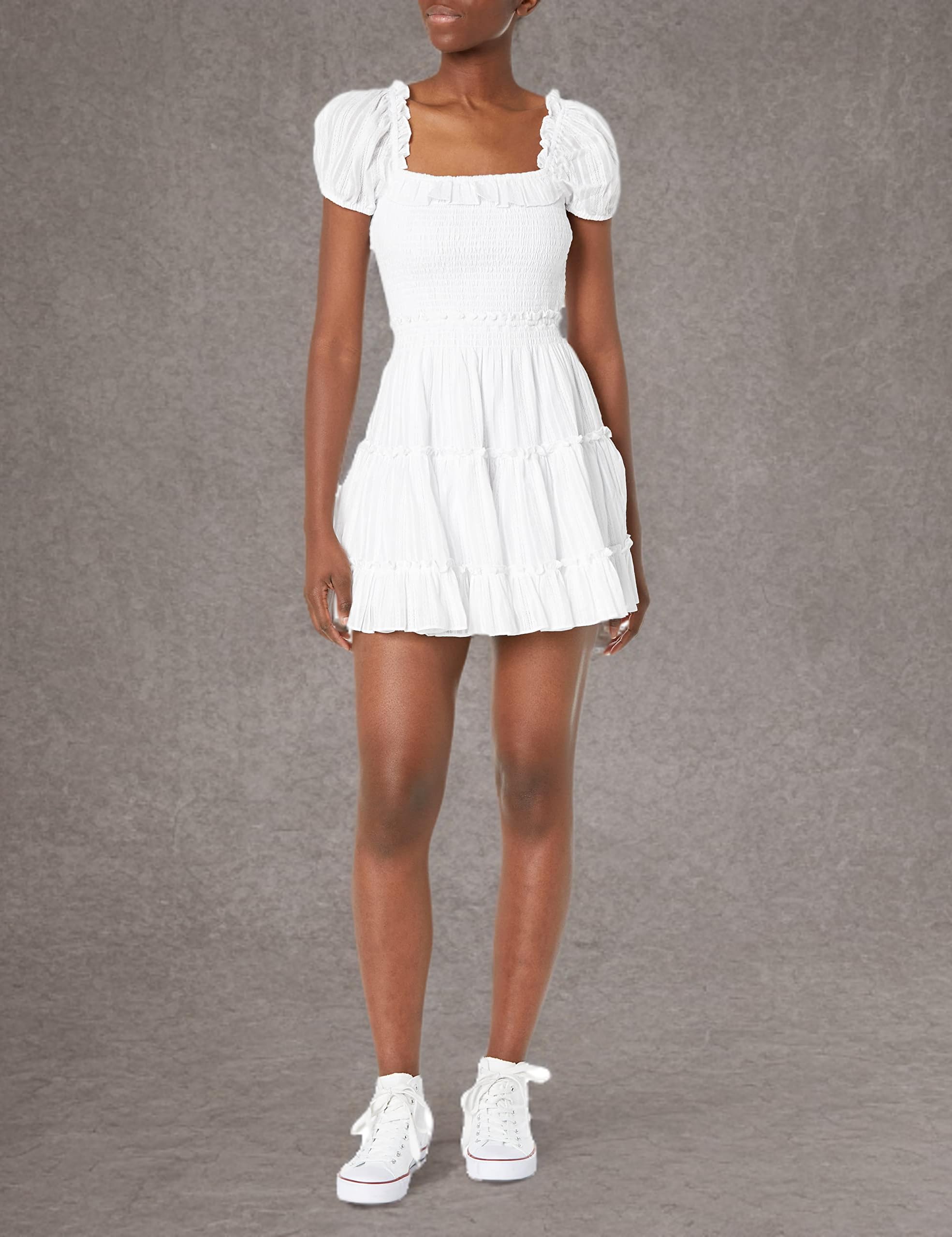 LIKELY Women's Ellis Dress - Flowy Midi Dress for Summer, Casual & Office Wear | Perfect for Brunch, Dates & Work