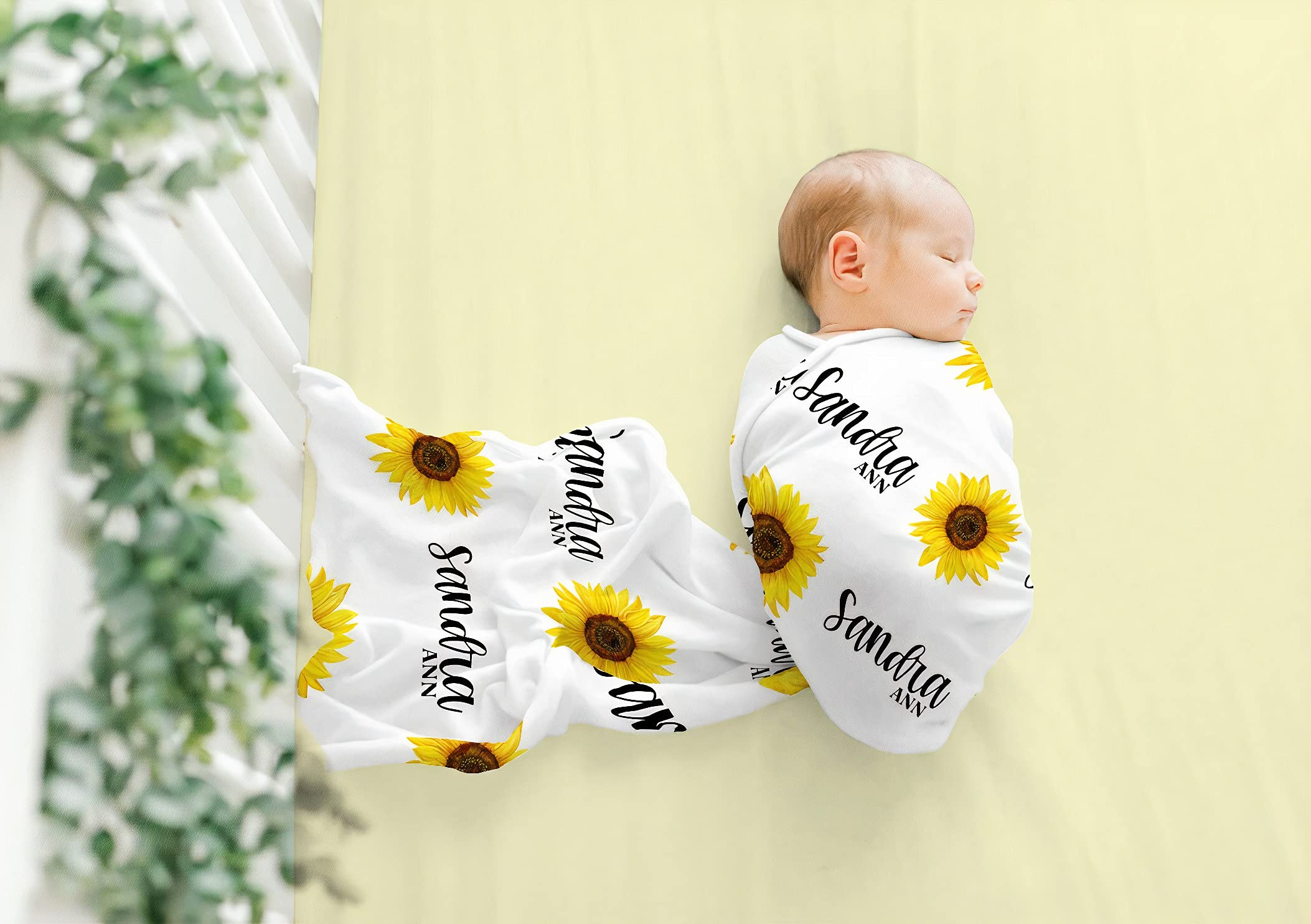 Personalized Baby Blanket with Name - Custom Soft Blanket for Newborn Boys & Girls - Perfect Baby Shower, Christmas & Birthday Gift - Cozy Nursery Blanket for Cuddling & Swaddling (MPDHG1754-MBBlack)