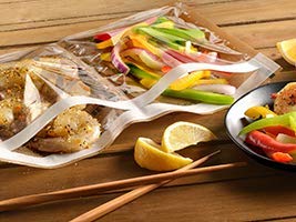 Premium Clear Self-Venting Microwave, Oven & Grilling Cooking Bags – No Need to Pierce Holes, Eliminates Odors – 12