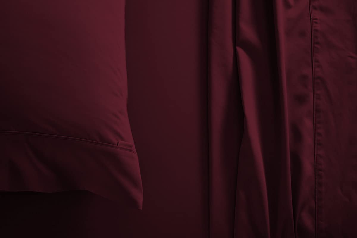 Luxury 6-Piece King Size Bed Sheet Set - 600 Thread Count Egyptian Cotton, Hotel Quality (1 Flat Sheet, 1 Fitted Sheet with 10