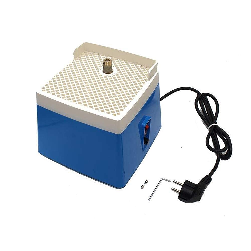 ZKS-KS 220V Mini Automatic Water Stained Glass Grinder - Desktop Glass Corner Grinding Machine for DIY Stained Glass Art, Jewelry Making & Craft Projects