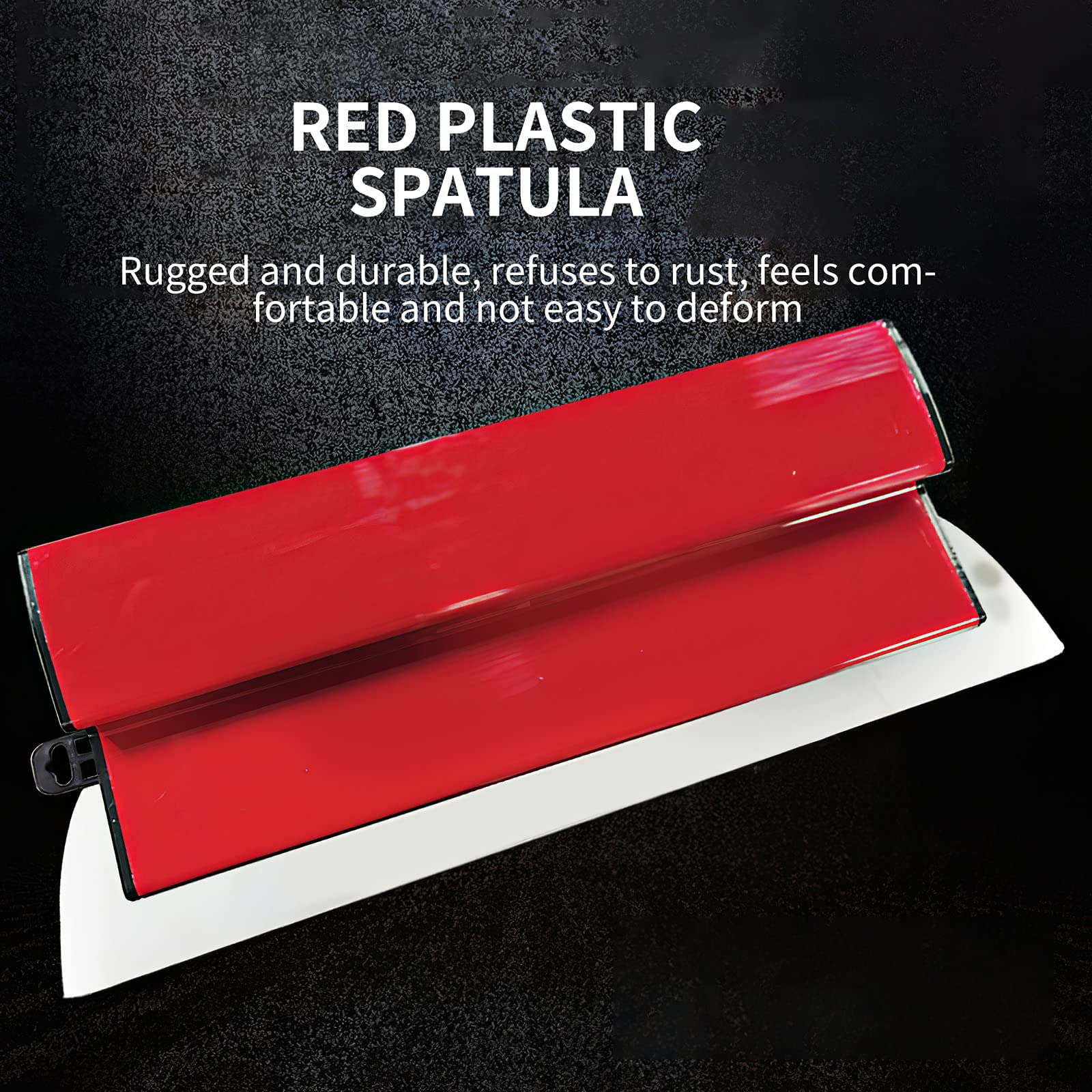 Stainless Steel Drywall Taping Knife - Flexible Drywall Joint Compound Spatula for Smoothing, Skimming Paint & Plaster - Perfect for Drywall Repair, Home Renovation & DIY Projects