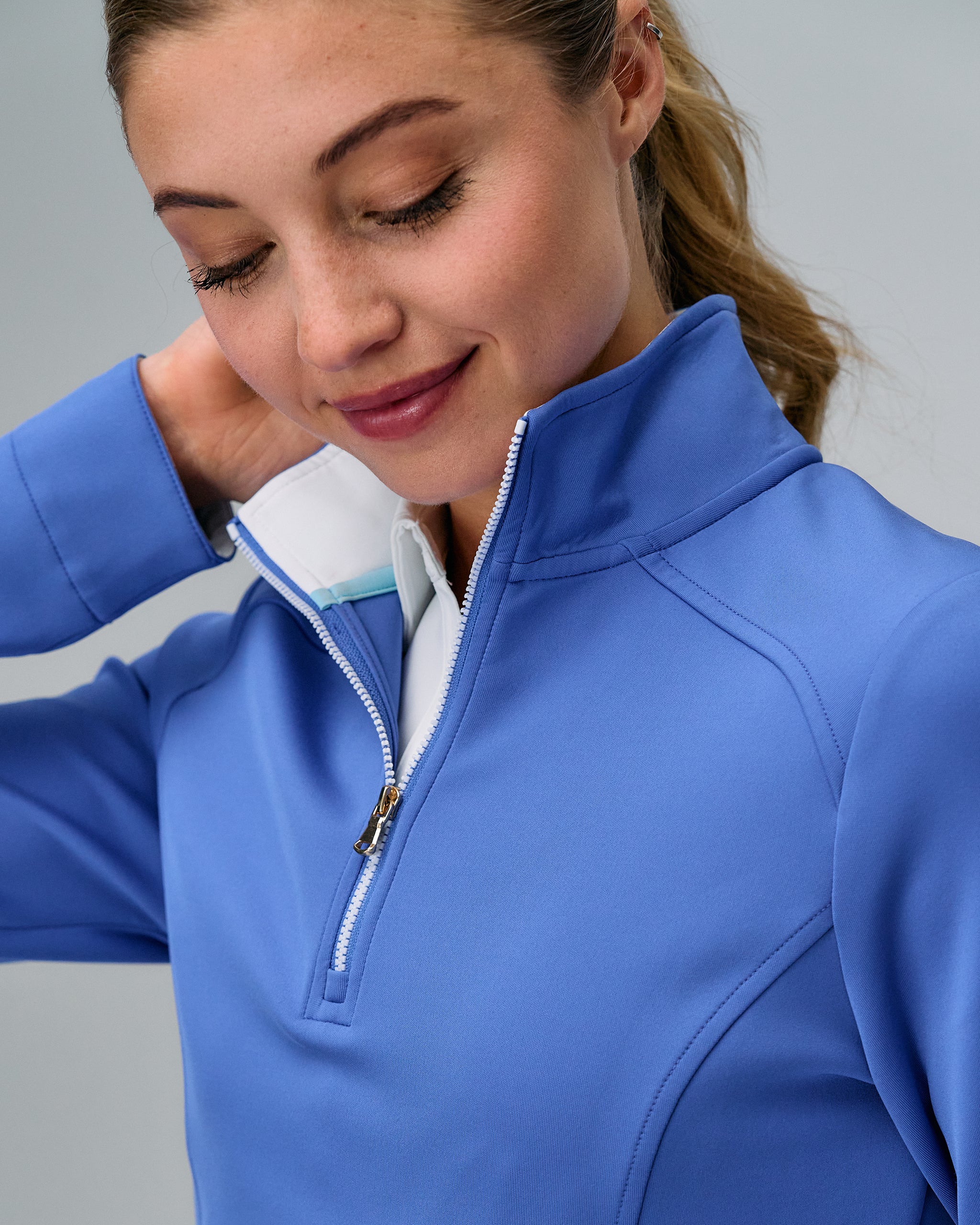 Wells Men's Quarter Zip Fleece Pullover - Lightweight & Comfortable for Outdoor Activities, Hiking, and Casual Wear