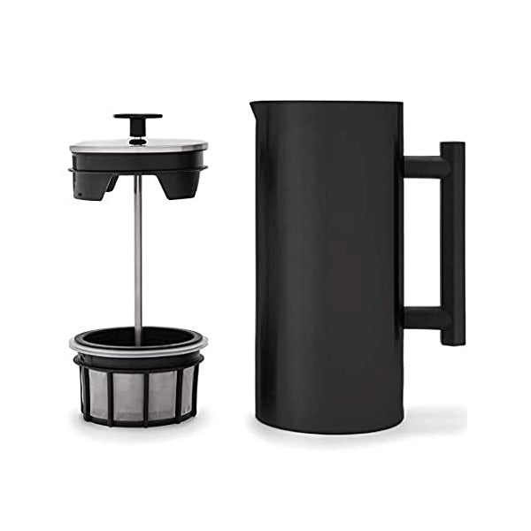 Premium Espro P6 French Press Coffee Maker - 32 oz Stainless Steel, Double Filter for Sediment-Free Brewing - Perfect for Home, Office & Camping Use