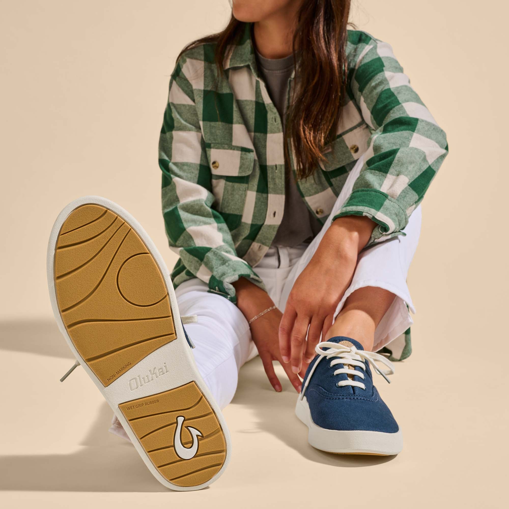Kohu Women's Sneakers Navy Blue - Comfortable Casual Walking Shoes for Running, Gym & Everyday Wear