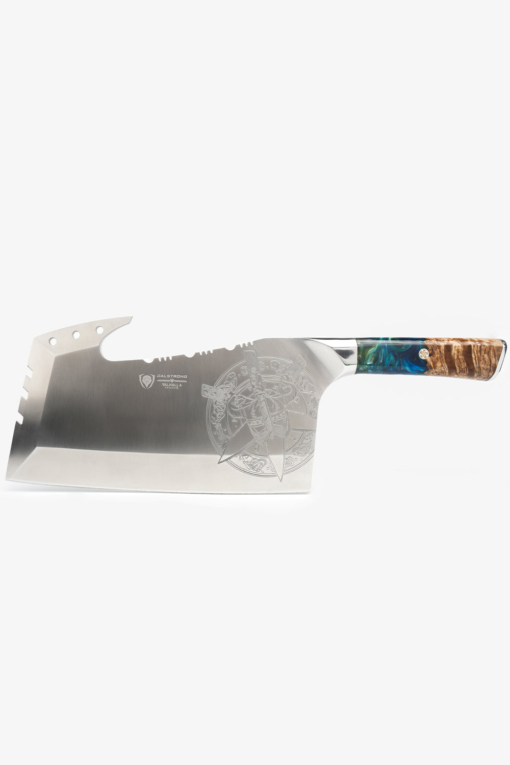 Dalstrong Valhalla Series Obliterator Cleaver Knife - High Carbon German Steel, Razor Sharp Blade for Professional Chefs & Home Cooking - Perfect for Meat Cutting, Chopping Vegetables & Outdoor Camping
