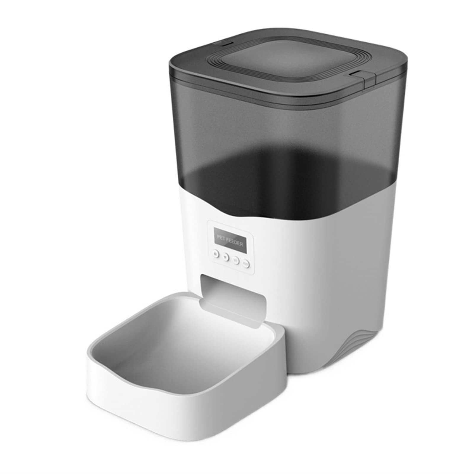 Automatic Pet Feeder for Cats and Dogs - Smart Timed Food Dispenser with Portion Control - Perfect for Travel, Work, or Busy Pet Owners - Pet Supplies & Accessories