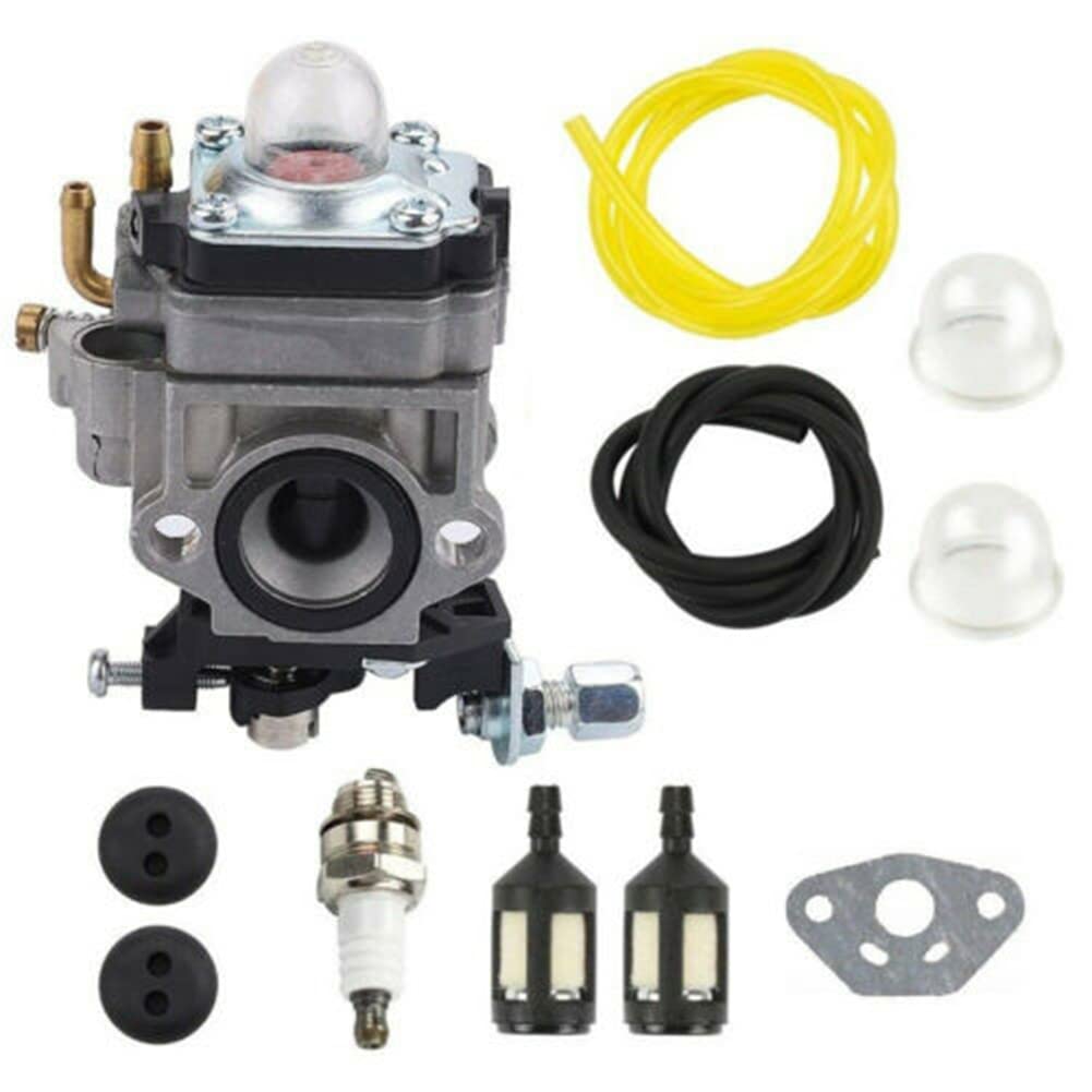 NENYAO Carburetor Kit Compatible with Macallister MBCP254 MGTP254 MCBP254 Brush Cutter & Lawn Mower - Replacement Part #1230540255 - Perfect for Engine Maintenance & Outdoor Power Equipment Repair