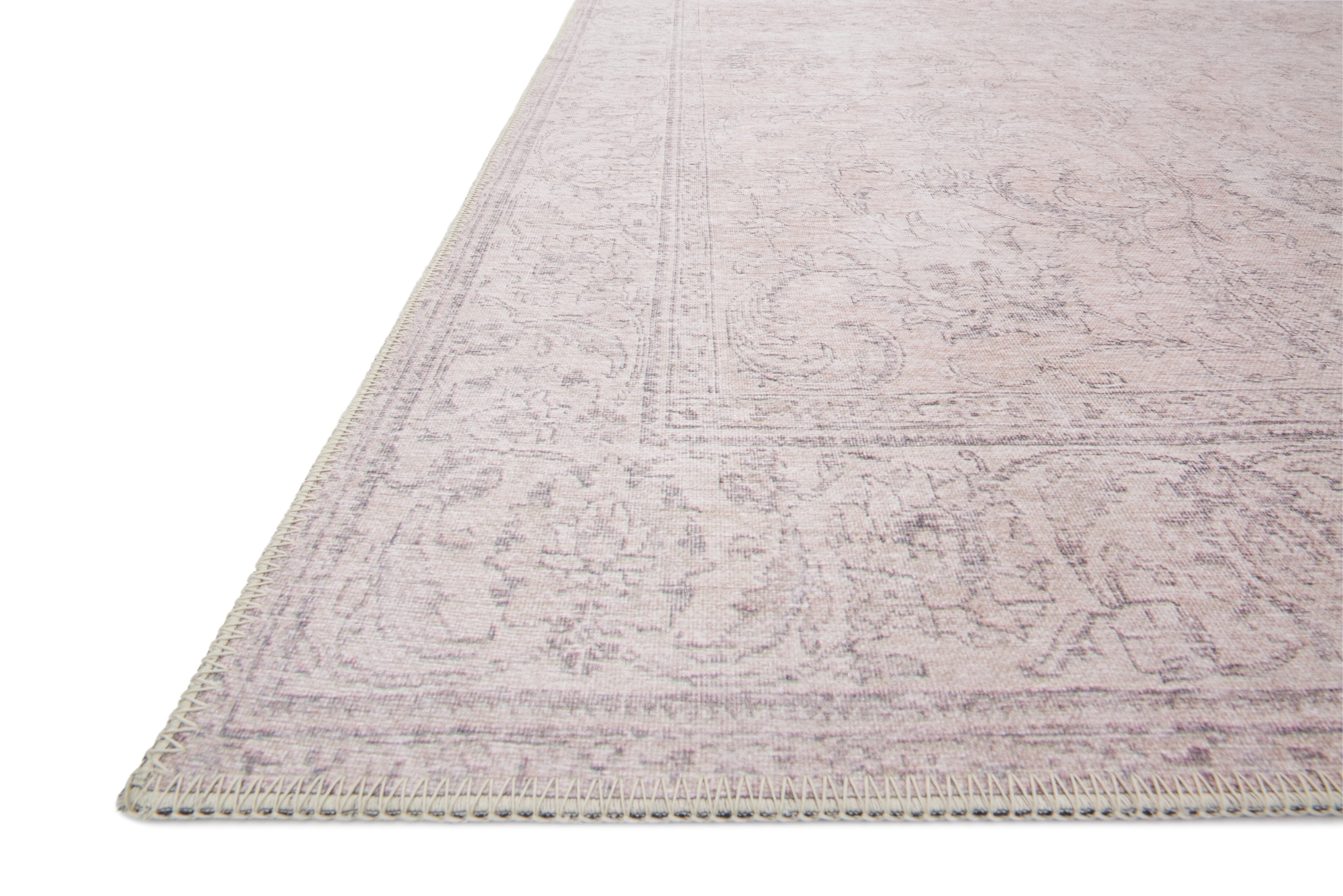 Loloi II Loren Rug | Soft Bohemian Area Rug for Living Room & Bedroom | Sand Color | Handmade Vintage Design | Perfect for Home Decor & Cozy Spaces