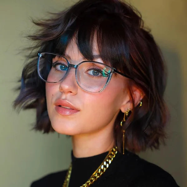 Stylish Women's Portable Anti Blue Light Reading Glasses for Computer & Phone Use - 49% Off End of Season Sale | Perfect for Office, Gaming & Nighttime Reading