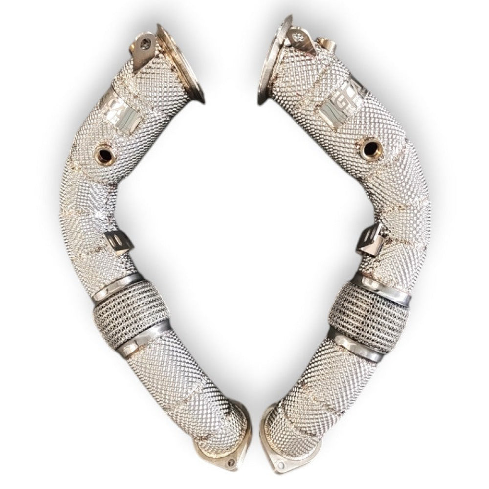 High-Performance Downpipes for 2010-2014 BMW X5M & X6M (E70/E71 Models) - Boost Horsepower & Sound for Track or Street Racing