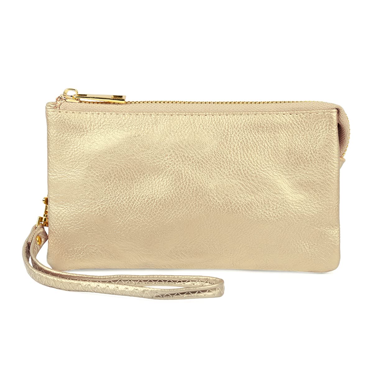 RIAH FASHION Convertible Faux Leather Wallet Purse Clutch - Mini Handbag with Detachable Chain Crossbody Strap & Phone Holder for Women | Perfect for Parties, Date Nights & Everyday Use