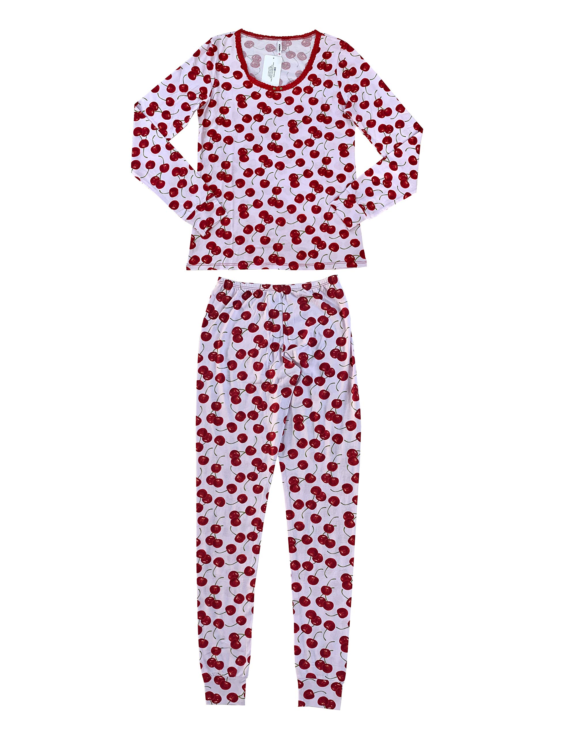 Esme Women's Soft & Comfortable Full Length Pajama Set - Cozy Sleepwear for Nighttime Relaxation & Lounging at Home