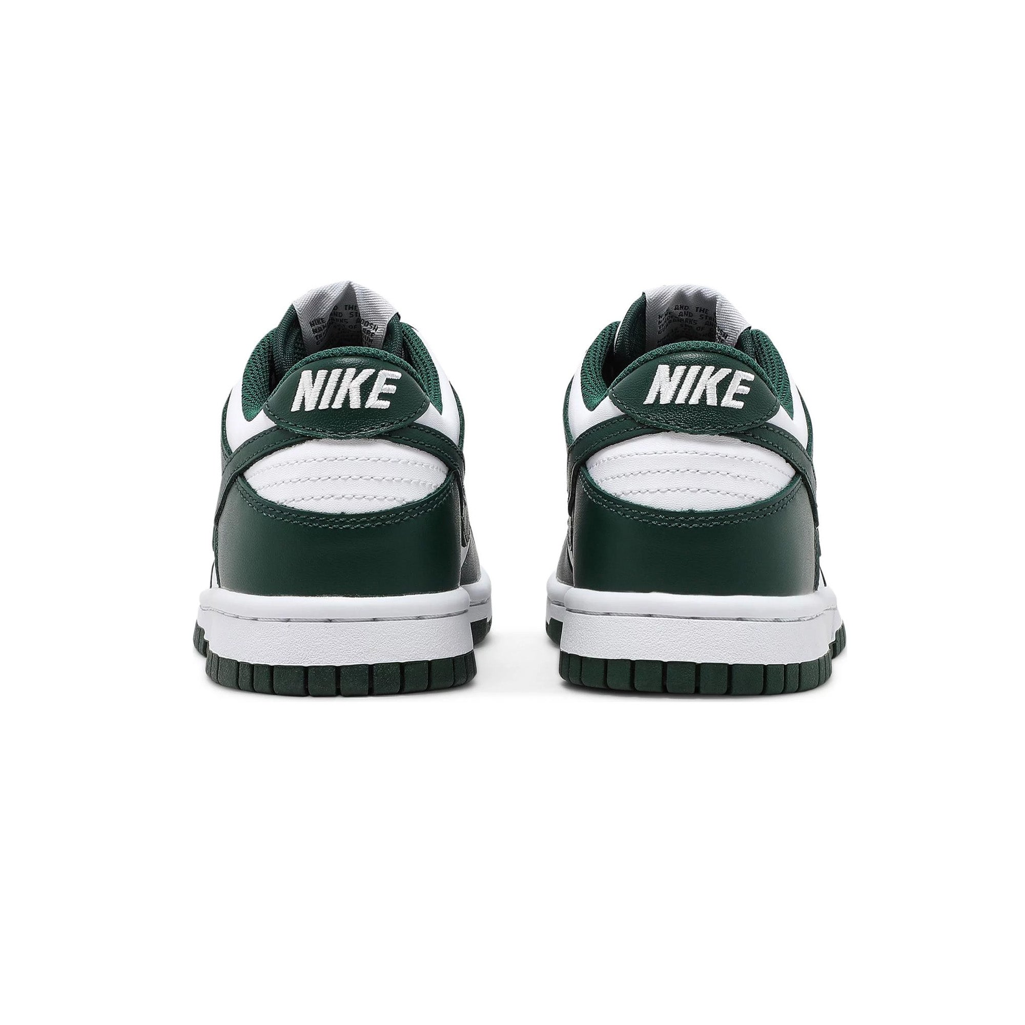 Nike Dunk Low 'Michigan State' GS Sneakers (2021) - Women's Basketball Shoes for Casual Wear & Street Style