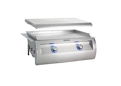 Echelon Built-in Gourmet Griddle - Natural Gas (NG) - Professional Restaurant Quality Cooking for Indoor Kitchens & Outdoor BBQs