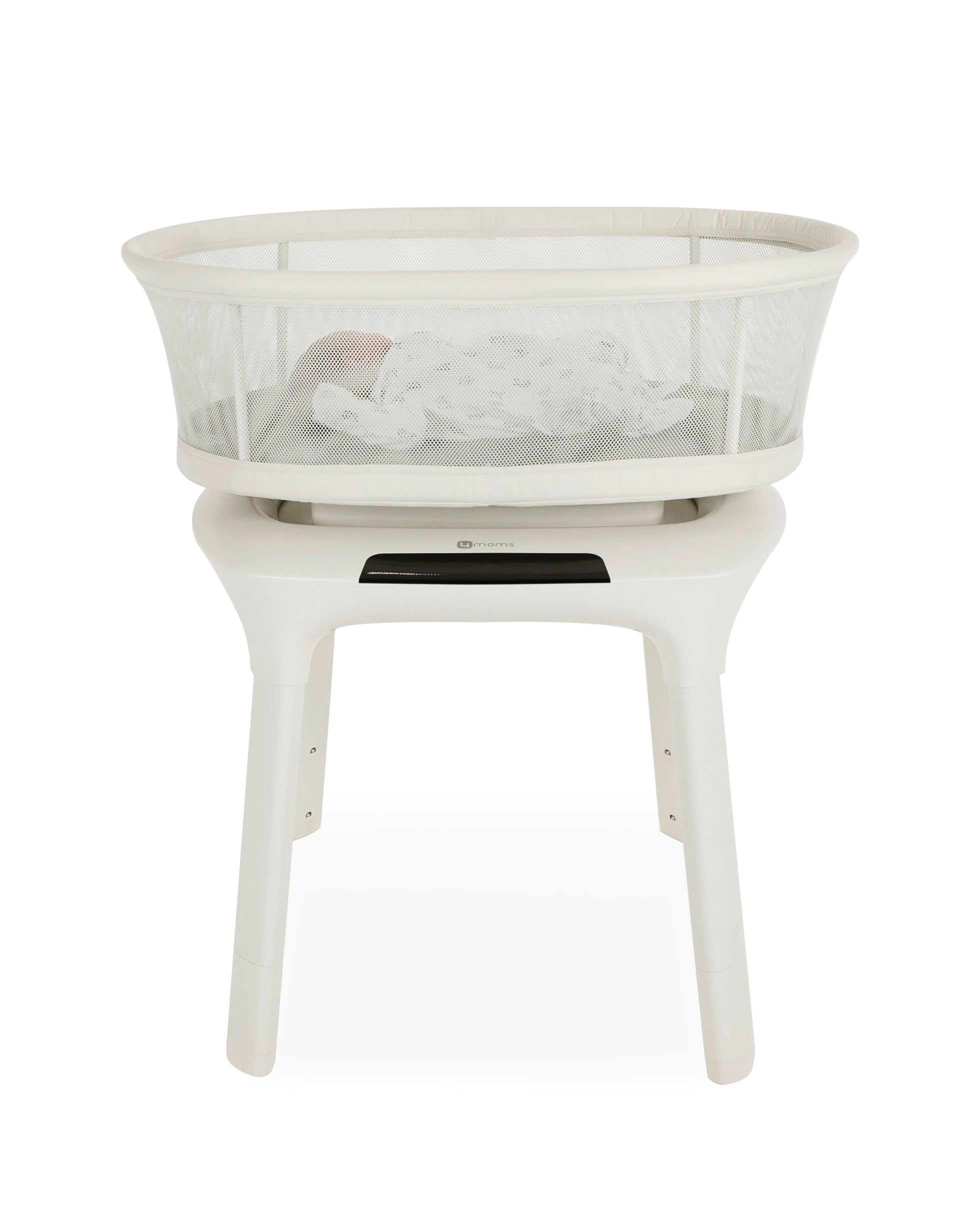 4moms mamaRoo Baby Bassinet - Automatic Rocking Sleeper with 5 Motions & White Noise for Newborns & Infants - Perfect for Nursery, Bedroom & Travel Use