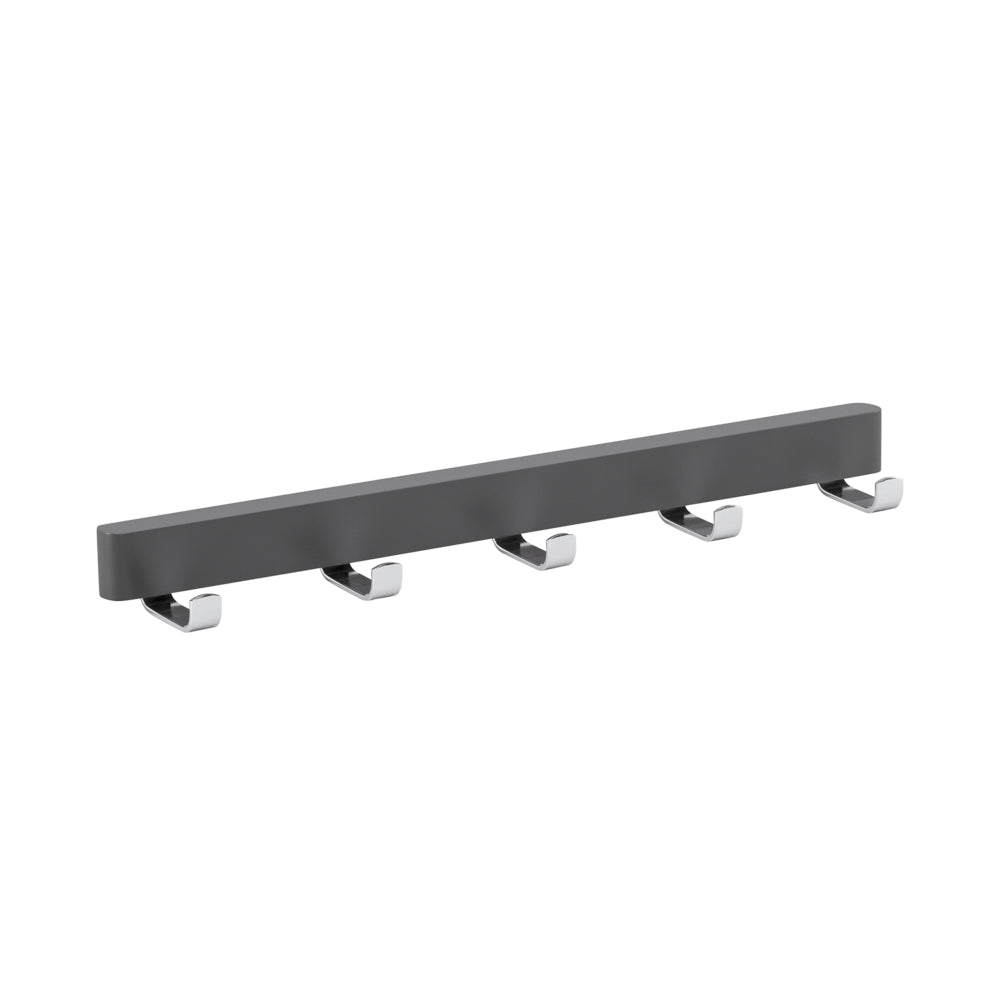 Decorative Wall Bracket Hook - Heavy Duty Grey Metal Shelf Bracket for Home, Kitchen, Bathroom & Office Organization - Perfect for Hanging Shelves, Plants & Decor