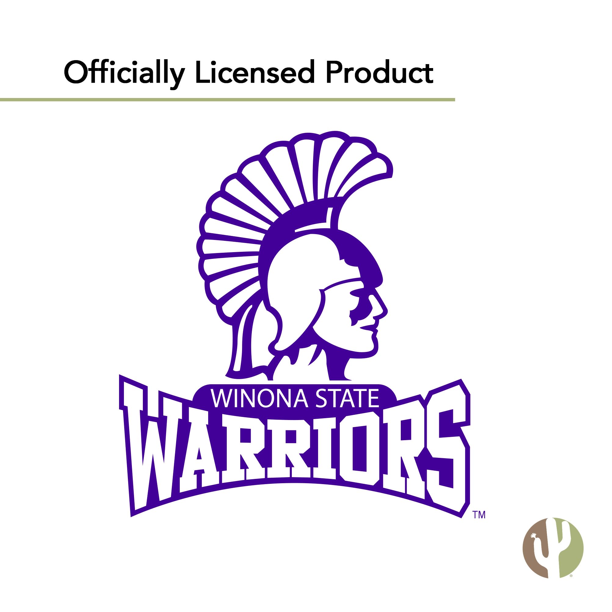 Winona State University Warriors NCAA Vinyl Decal Sticker - Durable Waterproof Laptop, Water Bottle, Car, Scrapbook Decals for College Sports Fans - Perfect for Game Day, School Spirit, and Team Pride