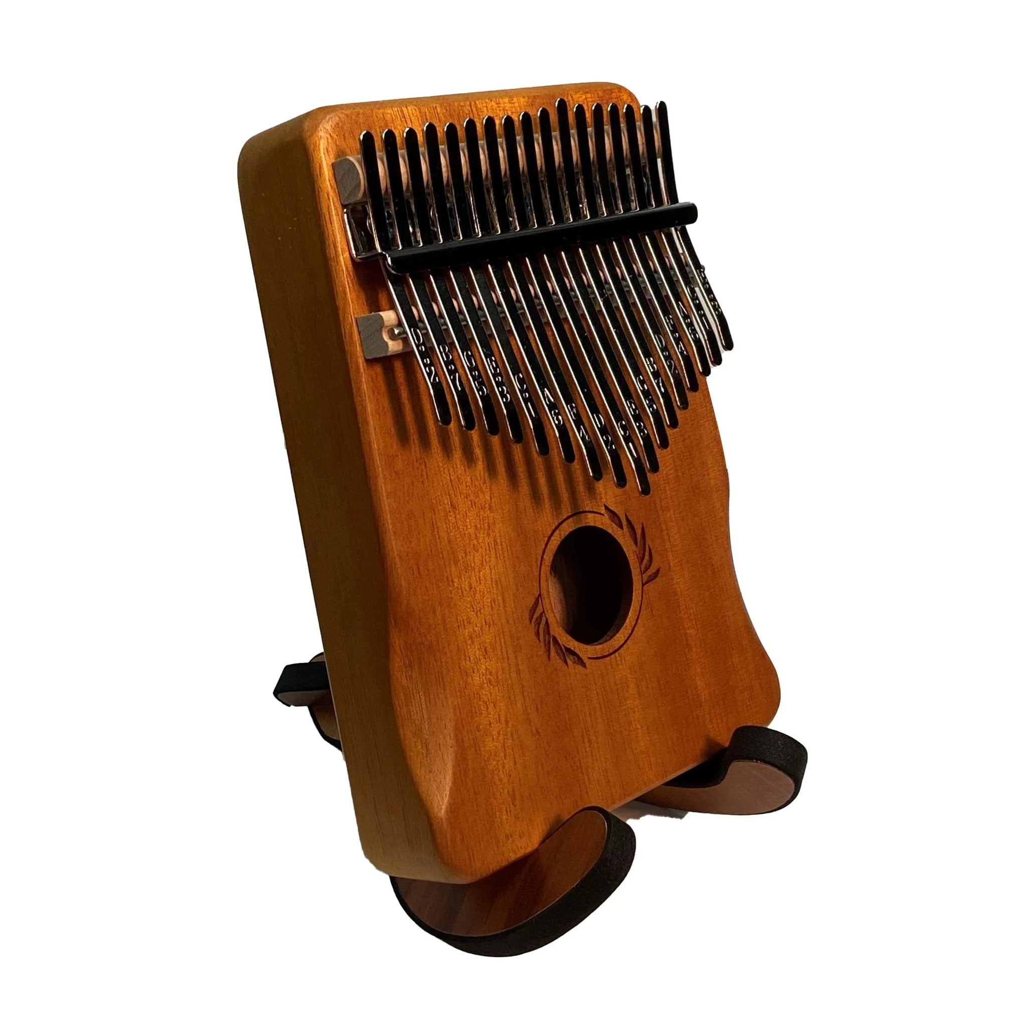 17 Key Kalimba Thumb Piano - KK301 Premium Mahogany Wood Finger Piano with Tuning Hammer & Instruction Book - Perfect for Beginners, Meditation, Music Therapy & Gifts