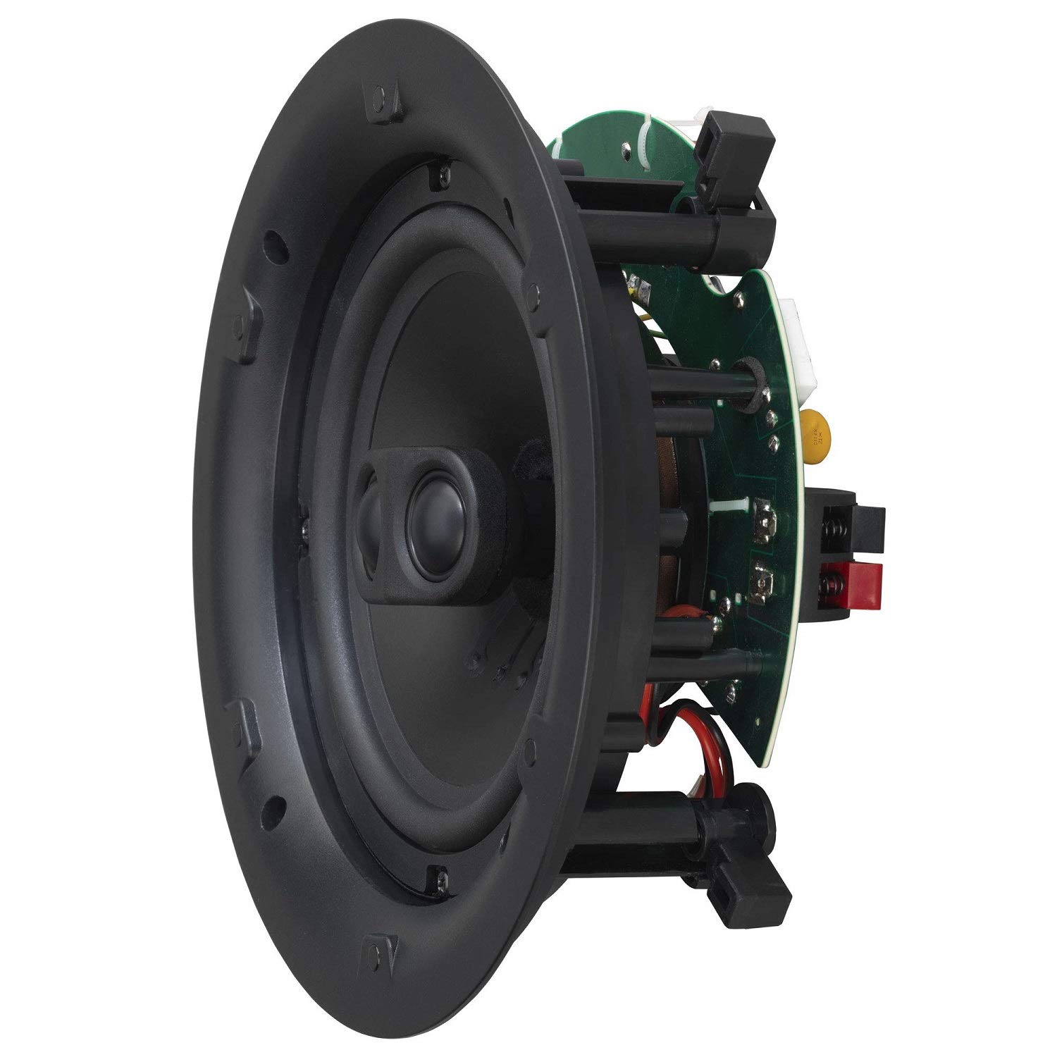 Q.Acoustics QI1150 - Qi65C-ST High Performance Stereo Ceiling Speaker for Home Theater & Background Music - Perfect for Living Rooms, Kitchens and Commercial Spaces
