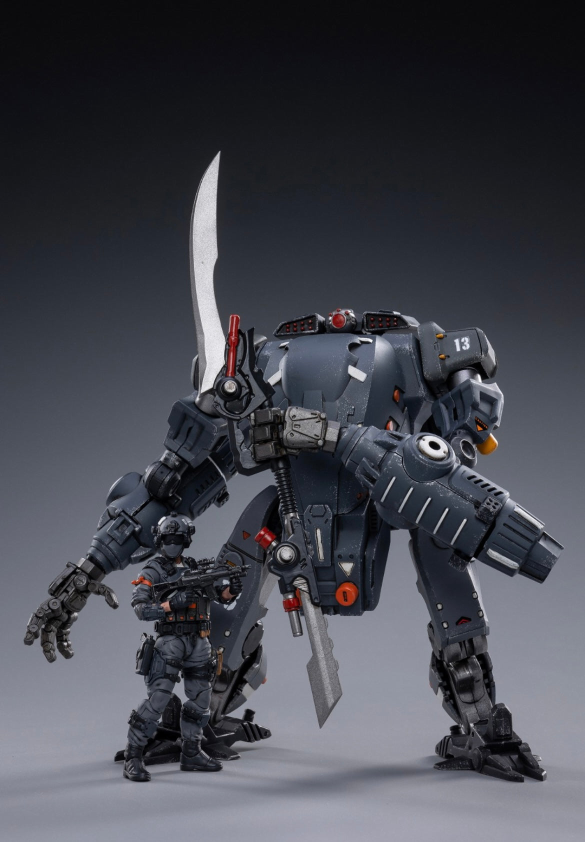 JOYTOY 1/18 Scale Firehammer NOS-02 Anime Mecha Action Figure Collectible Model - Perfect for Display, Anime Fans & Sci-Fi Collectors