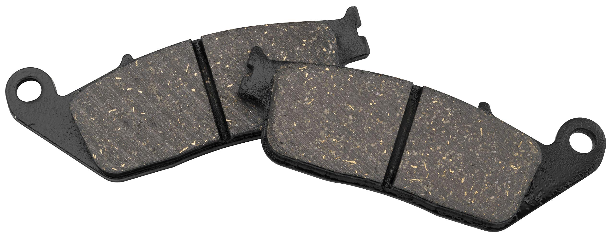 High-Performance EBC Organic Brake Pads for Buell, Honda, Kymco, Triumph, Victory Motorcycles - Smooth Stopping Power for Street & Track Riding