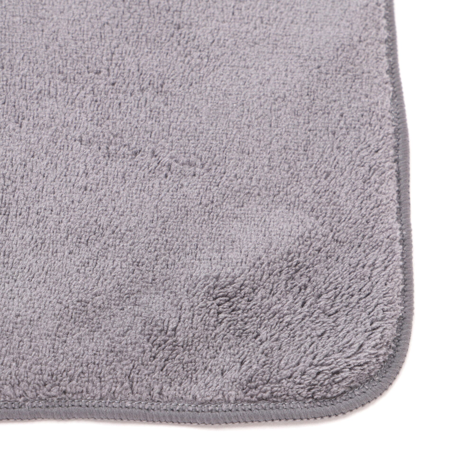 Premium Microfiber Face & Mini Bath Towel Set - Soft, Absorbent & Quick-Drying - Grey (2-Pack) - Perfect for Gym, Travel & Spa Days