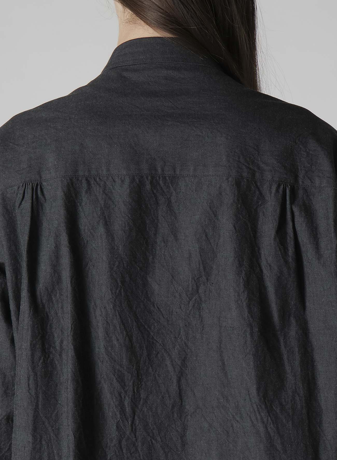 Men's Cotton Denim Dungaree Shirt with Double Zip Pockets - Casual Workwear & Outdoor Adventure Shirt