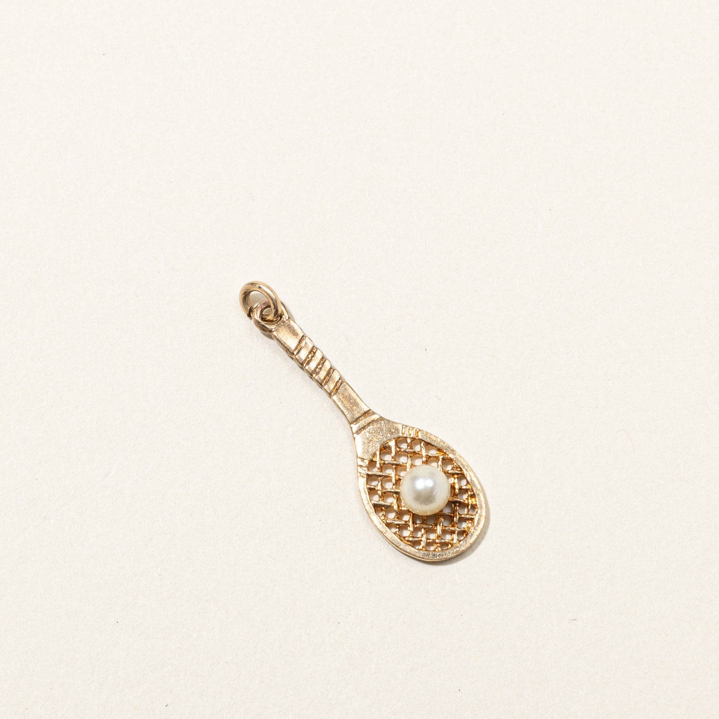 Elegant Pearl Tennis Pendant Necklace - 14K Gold Plated Classic Jewelry for Women | Perfect for Weddings, Anniversaries & Special Occasions
