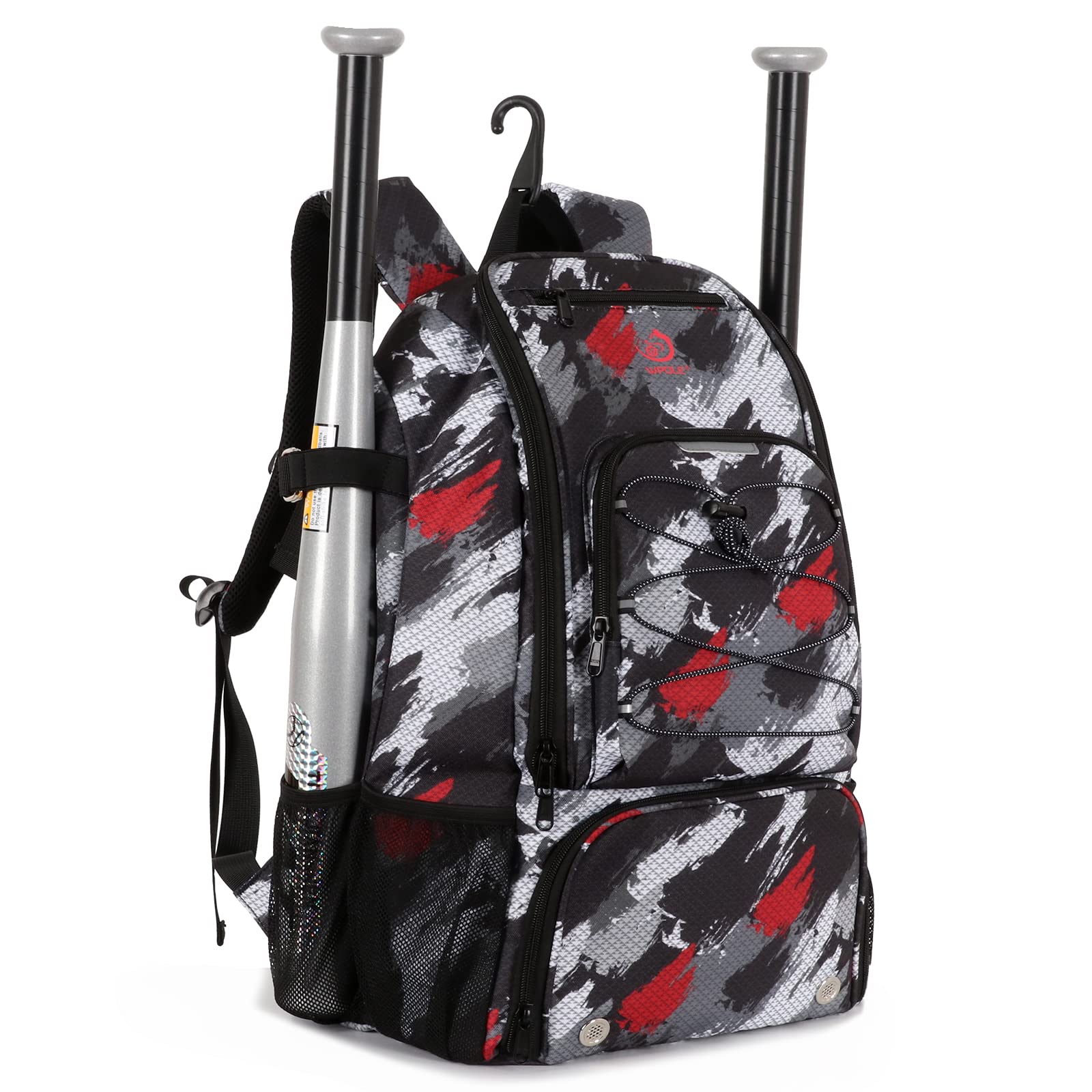 **Best Baseball & Softball Bat Bag for Youth & Adults - Durable Backpack with Shoe Compartment, Fence Hook - Holds Bats, Helmets, Gloves - Perfect for Games, Practice & Travel**