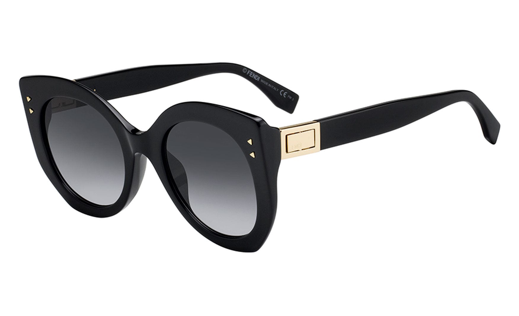 FENDI FF 0265/S 807 5223 Sunglasses for Women - Luxury Designer Shades with UV Protection - Perfect for Beach, Driving & Fashion Outfits