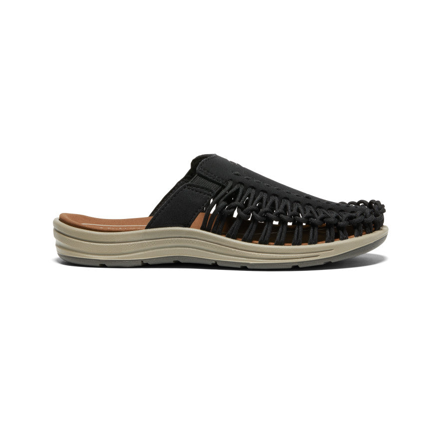 Women's UNEEK II Slide Sandals - Black/Plaza Taupe | Comfortable Outdoor & Indoor Slides for Walking, Beach, Pool, Yoga, Travel