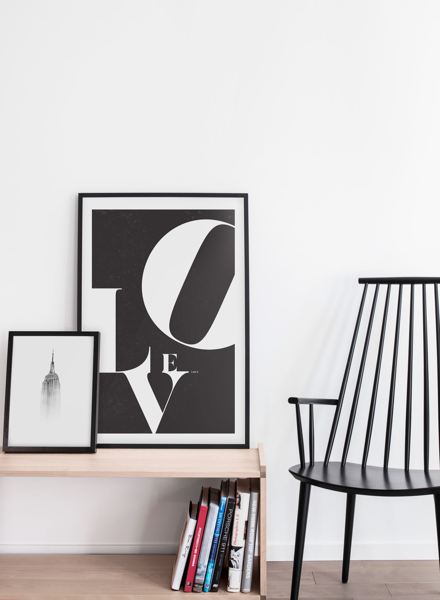 Love Poster - Romantic Wall Art Decor for Bedroom, Living Room & Home - Perfect for Valentine's Day, Anniversary & Wedding Gifts