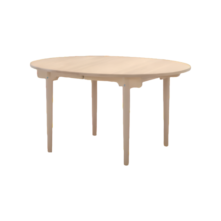 Modern CH337 Dining Table Set - 6 Seater Wooden Kitchen Table with Extendable Leaf - Perfect for Family Dinners & Entertaining Guests