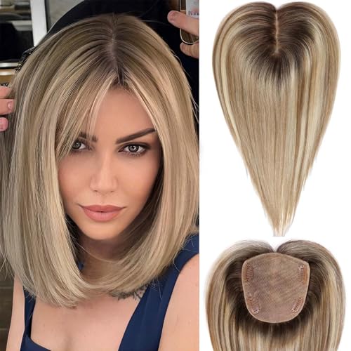 Light Brown with Blonde Highlight
